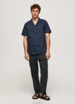Men Dulwich Pepe Jeans Lastingham Short Sleeved Shirt 60J401059 - Image 2
