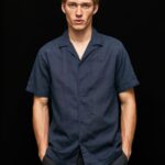 Men Dulwich Pepe Jeans Lastingham Short Sleeved Shirt 60J401059