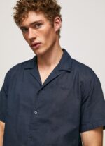 Men Dulwich Pepe Jeans Lastingham Short Sleeved Shirt 60J401059 - Image 4