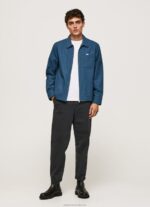 Men Dulwich Pepe Jeans Leeds Straight Fit Overshirt 60J401032 - Image 2