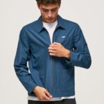 Men Dulwich Pepe Jeans Leeds Straight Fit Overshirt 60J401032