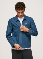 Men Dulwich Pepe Jeans Leeds Straight Fit Overshirt 60J401032