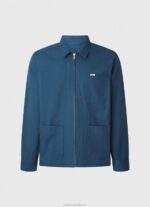 Men Dulwich Pepe Jeans Leeds Straight Fit Overshirt 60J401032 - Image 5