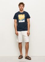 Men Dulwich Pepe Jeans Logo Print T-Shirt 60J40979 - Image 2