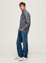 Men Dulwich Pepe Jeans Lynwood Regular Fit Checked Shirt 60J401033 - Image 2