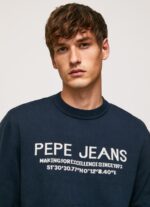 Men Dulwich Pepe Jeans Pluton Rounded Collar Jersey 60J40850 - Image 4
