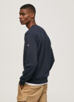 Men Dulwich Pepe Jeans Printed Logo Cotton Jumper 60J40884 - Image 4