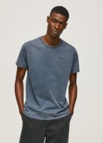 Men Dulwich Pepe Jeans Printed Logo Cotton T-Shirt 60J40948 - Image 3