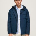 Men Dulwich Pepe Jeans Short Parka With Detachable Bib 60J40832