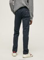 Men Dulwich Pepe Jeans Sloane Basic Chino Trousers 60J401106 - Image 4