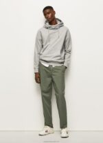 Men Grey Marl Pepe Jeans High Density Logo Jumper 60J40904 - Image 2