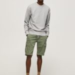 Men Grey Marl Pepe Jeans Printed Logo Cotton Jumper 60J40895