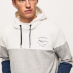 Men Jarman Pepe Jeans Colour Block Cotton Jumper 60J40871