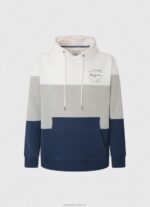 Men Jarman Pepe Jeans Colour Block Cotton Jumper 60J40871 - Image 5