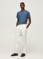 Men Jarman Pepe Jeans Embroidered Logo T-Shirt 60J40975 - Image 2