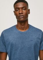 Men Jarman Pepe Jeans Embroidered Logo T-Shirt 60J40975 - Image 3