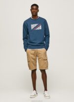 Men Jarman Pepe Jeans Flag Logo Jumper 60J40891 - Image 2
