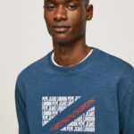 Men Jarman Pepe Jeans Flag Logo Jumper 60J40891