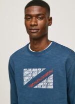 Men Jarman Pepe Jeans Flag Logo Jumper 60J40891