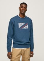 Men Jarman Pepe Jeans Flag Logo Jumper 60J40891 - Image 3