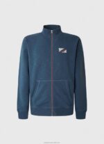 Men Jarman Pepe Jeans High Collar Sports Jacket 60J40898