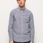 Men Jarman Pepe Jeans Lamar Checkered Poplin Shirt 60J401046