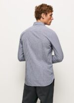 Men Jarman Pepe Jeans Lamar Checkered Poplin Shirt 60J401046 - Image 4