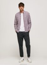 Men Jarman Pepe Jeans Load Two-Toned Checkered Shirt 60J401066 - Image 2