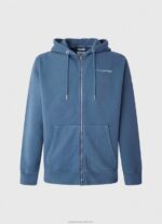 Men Jarman Pepe Jeans Logo Jumper With Zipper 60J40911 - Image 5