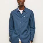 Men Jarman Pepe Jeans Parker Long Sleeved Shirt 60J401072