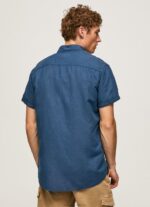 Men Jarman Pepe Jeans Parker Short Sleeved Shirt 60J401055 - Image 4