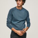 Men Jarman Pepe Jeans Round Collar Cotton Jersey 60J40864