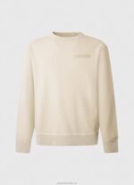 Men Malt Pepe Jeans Acid Washed Cotton Jumper 60J40886 - Image 5