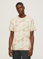 Men Malt Pepe Jeans Camouflage Print T-Shirt 60J40963