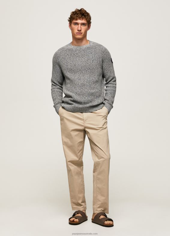 men_malt_pepe_jeans_harrow_regular_chino_trousers_60j401100.jpg Men Malt Pepe Jeans Harrow Regular Chino Trousers 60J401100 - Image 1