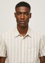 Men Malt Pepe Jeans Latimer Short Sleeved Shirt 60J401061