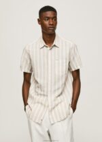 Men Malt Pepe Jeans Latimer Short Sleeved Shirt 60J401061 - Image 3