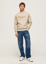 Men Malt Pepe Jeans Logo Print Jumper 60J40887 - Image 2