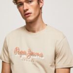 Men Malt Pepe Jeans Logo Print T-Shirt 60J40993