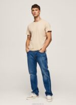 Men Malt Pepe Jeans Plain Cotton T-Shirt 60J40996 - Image 2