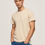 Men Malt Pepe Jeans Plain Cotton T-Shirt 60J40996