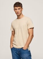 Men Malt Pepe Jeans Plain Cotton T-Shirt 60J40996