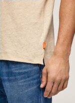 Men Malt Pepe Jeans Plain Cotton T-Shirt 60J40996 - Image 5