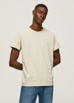 Men Malt Pepe Jeans Printed Logo Cotton T-Shirt 60J40939
