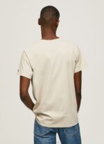 Men Malt Pepe Jeans Printed Logo Cotton T-Shirt 60J40939 - Image 4