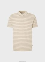 Men Malt Pepe Jeans Striped Print Polo Shirt 60J401093 - Image 5