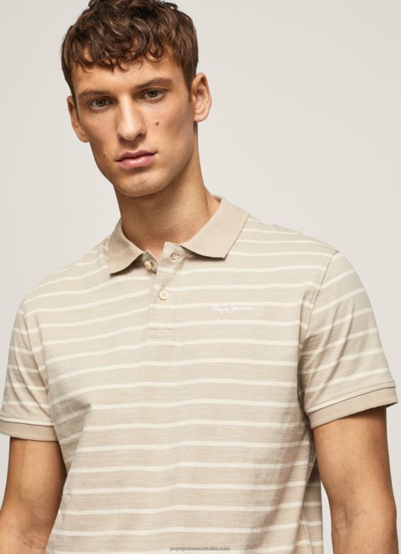 men_malt_pepe_jeans_striped_print_polo_shirt_60j401093.jpg Men Malt Pepe Jeans Striped Print Polo Shirt 60J401093 - Image 1
