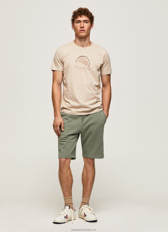 Men Malt Pepe Jeans Worn-Effect Logo T-Shirt 60J40962 - Image 2