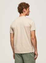 Men Malt Pepe Jeans Worn-Effect Logo T-Shirt 60J40962 - Image 4