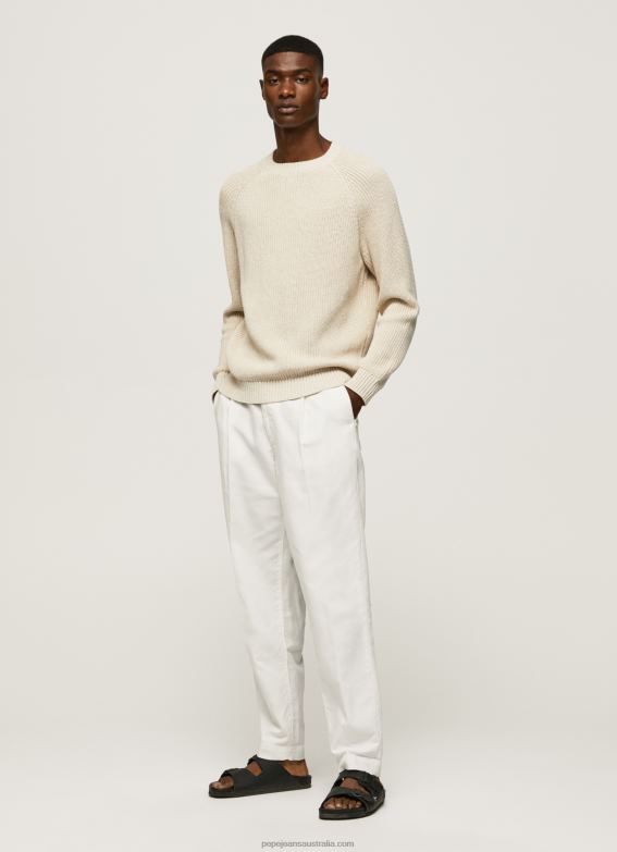 men_multi_pepe_jeans_braided_thread_knit_jersey_60j40859.jpg Men Multi Pepe Jeans Braided Thread Knit Jersey 60J40859 - Image 1